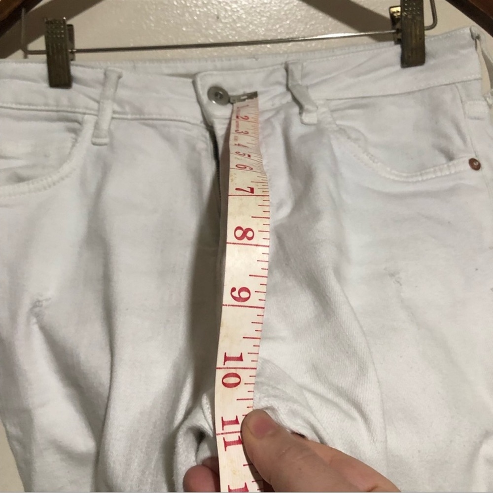 Anthropologie distressed high rise skinny jeans size 27. - Picture 14 of 16